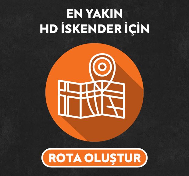 En yakın hd iskender için rota oluştur