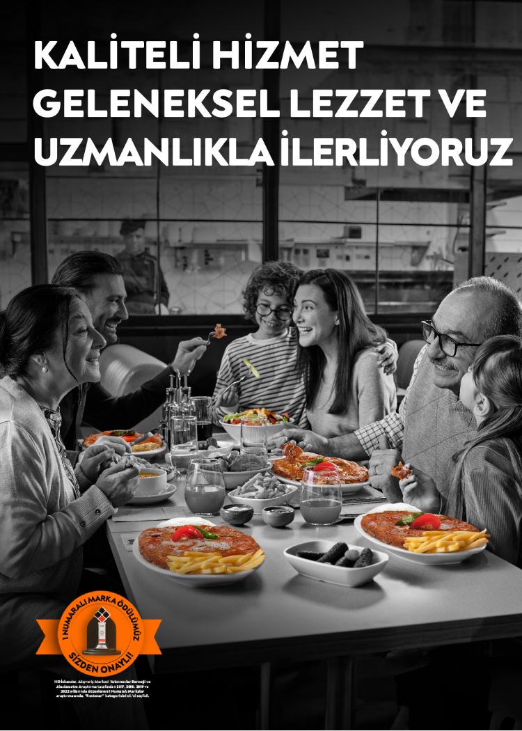Kaliteli hizmet geleneksel lezzet ve uzmanlıklarla ilerliyoruz