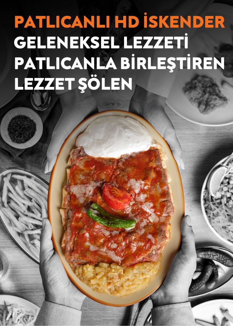 Patlıcanlı hd iskender geleneksel lezzeti patlıcanla birleştiren lezzet şöleni